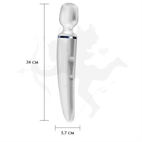 Satisfyer Wand-er Woman microfono estimulador de clitoris con carga usb