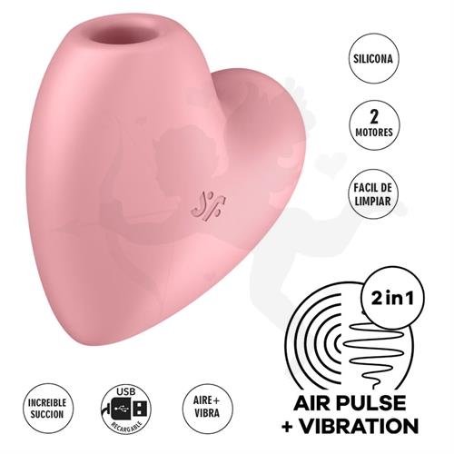 Cutie Heart Succionador de clitoris USB